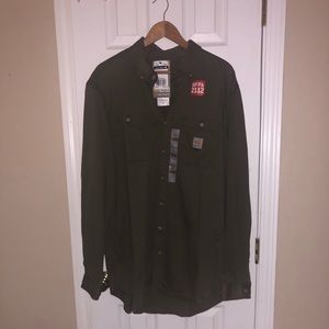 Carhartt FR button up shirt